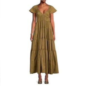COPY - STAUD Corsica Dress color Caper- NWT